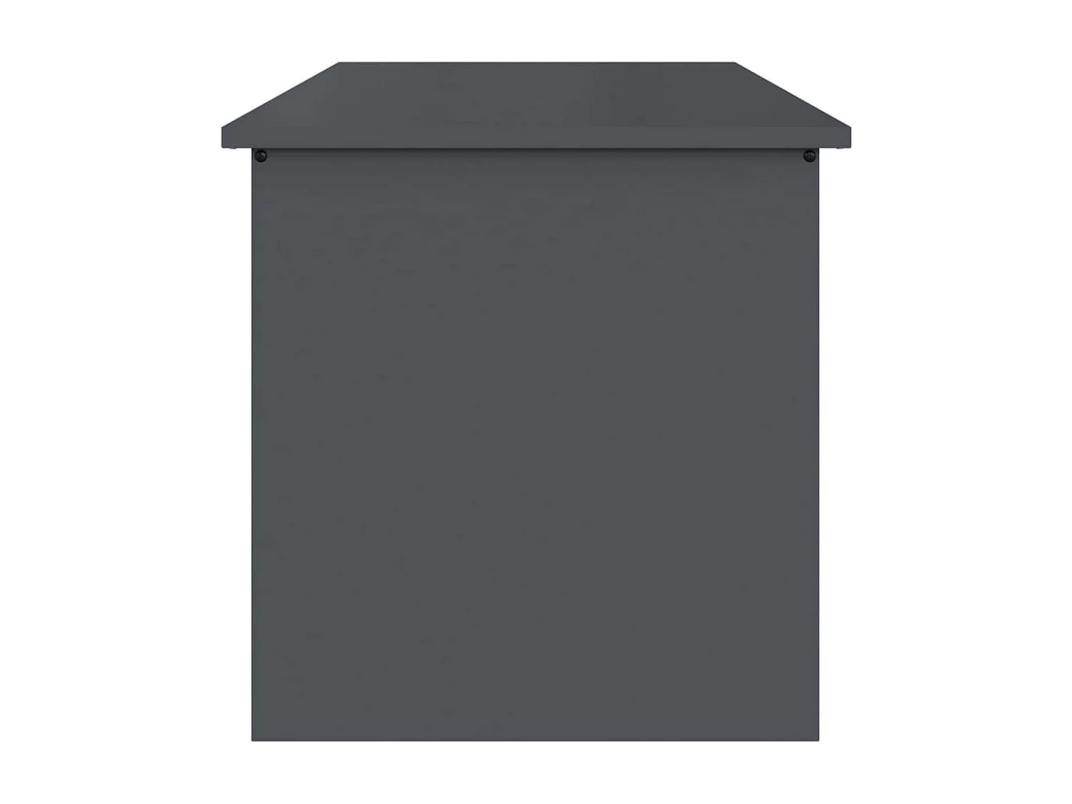 Boîte de Rangement Extérieure Anthracite 80 x 50.5 x 50 cm