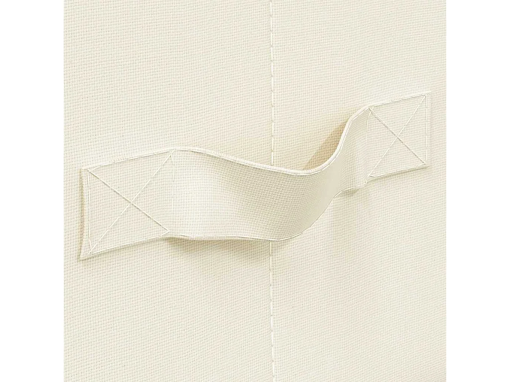 Stoffen opbergdoos 70x40x18 cm Crème