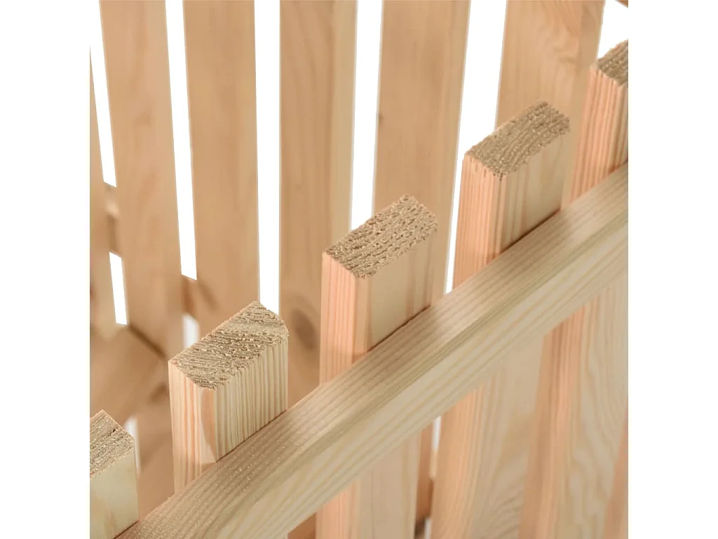 Boîte à pommes de terre 50x50x50 cm Bois de pin solide