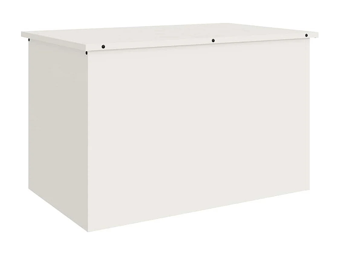 Boîte de Rangement Extérieure Blanc 80 x 50.5 x 50 cm
