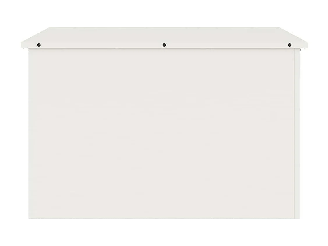 Boîte de Rangement Extérieure Blanc 80 x 50.5 x 50 cm
