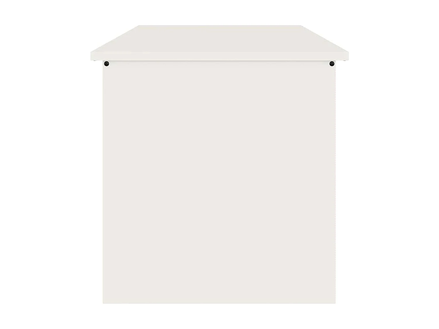 Boîte de Rangement Extérieure Blanc 80 x 50.5 x 50 cm