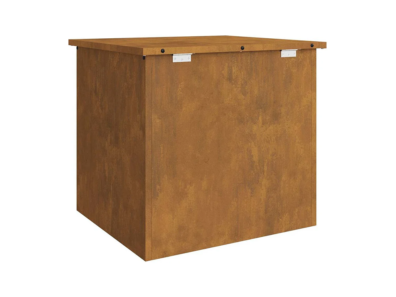 Boîte de Rangement Extérieure Marron 55 x 50.5 x 50 cm