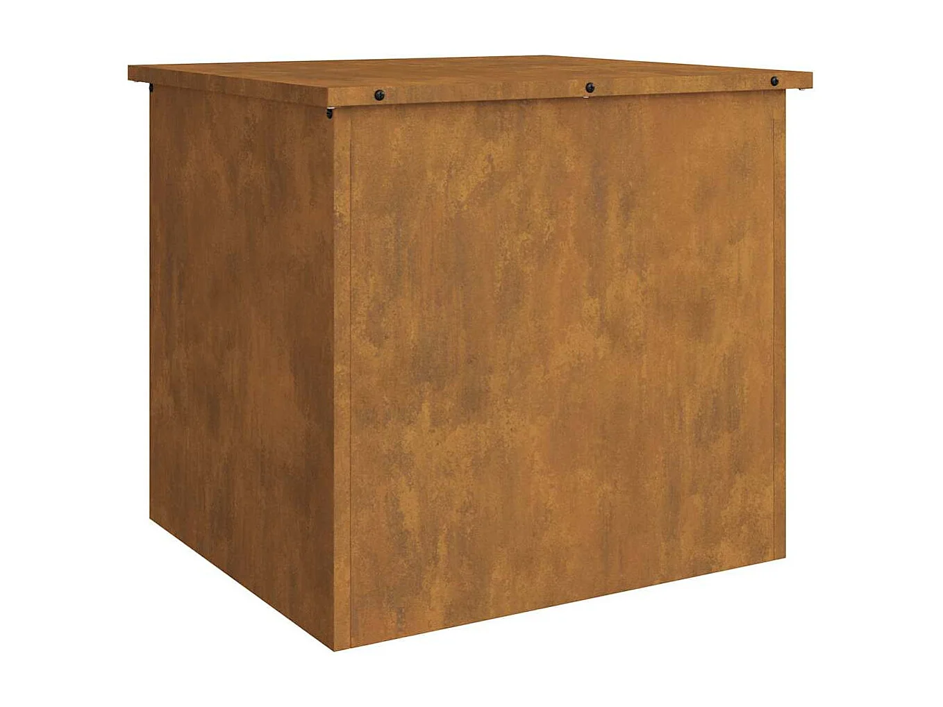 Boîte de Rangement Extérieure Marron 55 x 50.5 x 50 cm