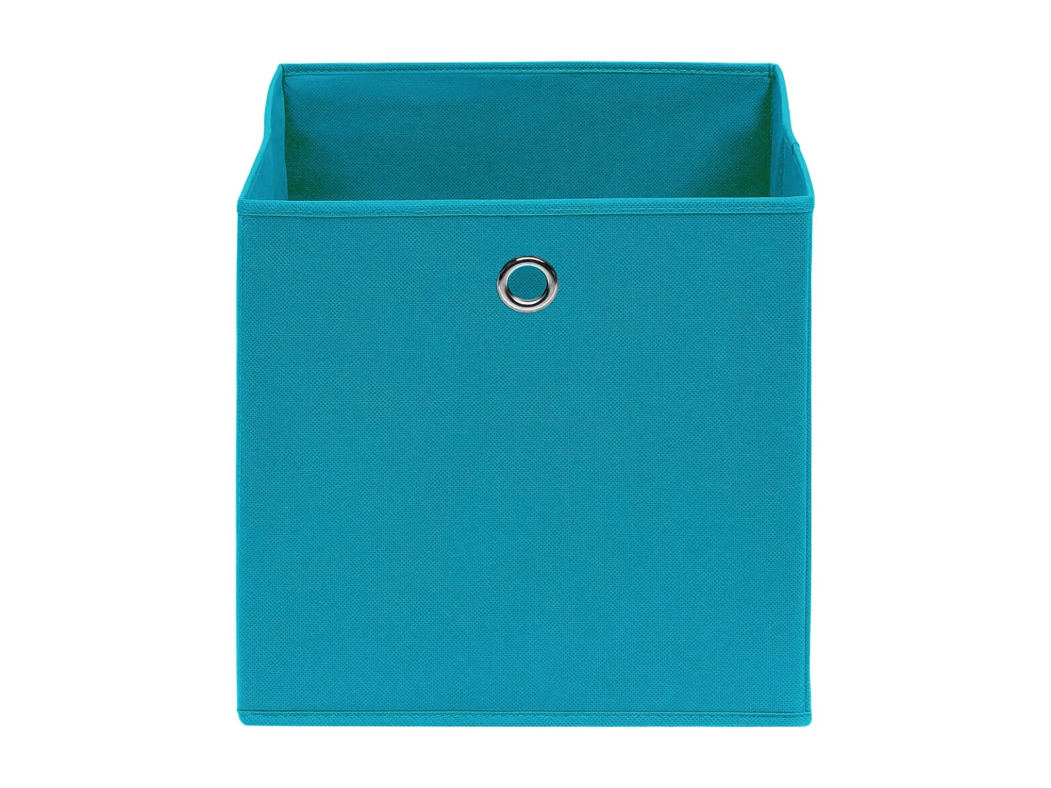 Cajas de almacenaje 10 uds Azul celeste 32x32x32 cm Tela