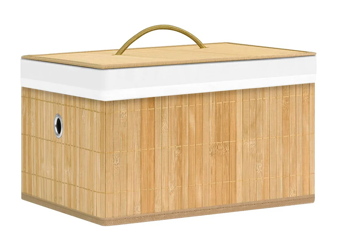 Boîtes de rangement en bambou 4 pcs