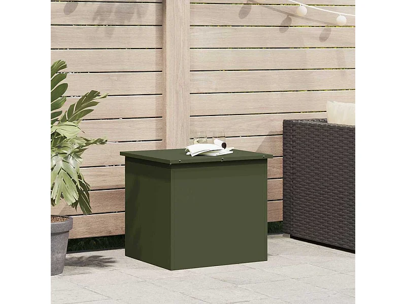 Buitenopbergbox Olijfgroen 55 x 50,5 x 50 cm