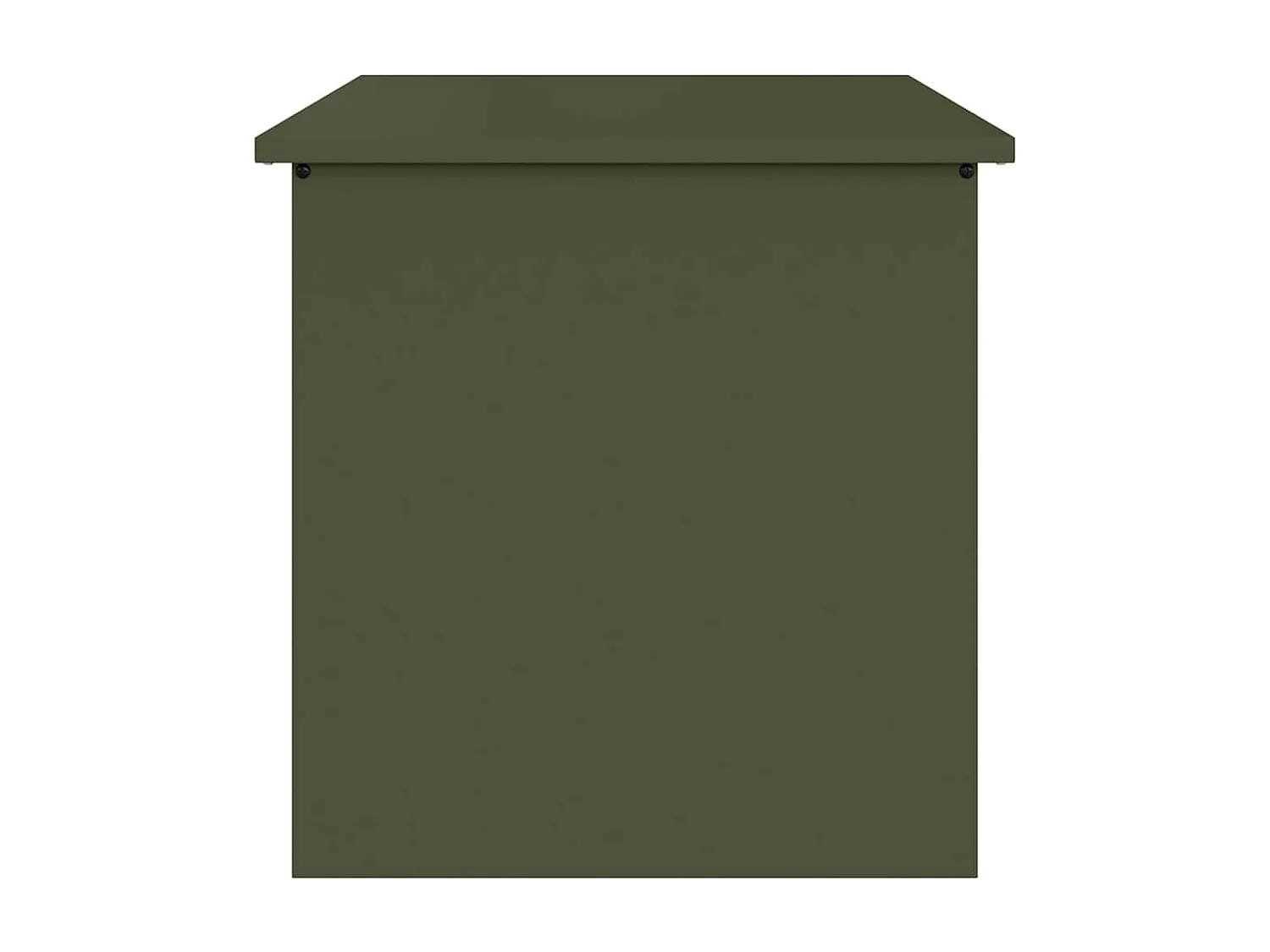 Boîte de Rangement Extérieure Vert olive 55 x 50.5 x 50 cm