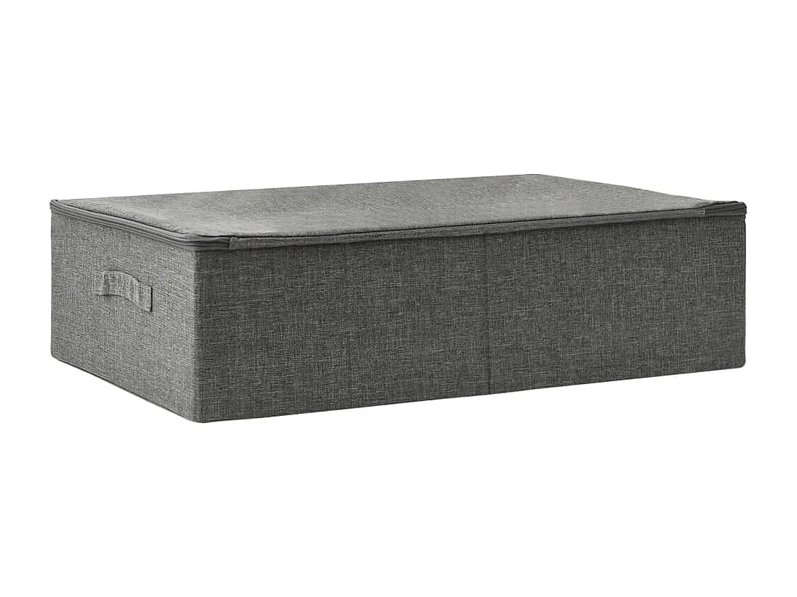 Boîte de rangement Tissu 70x40x18 cm Anthracite