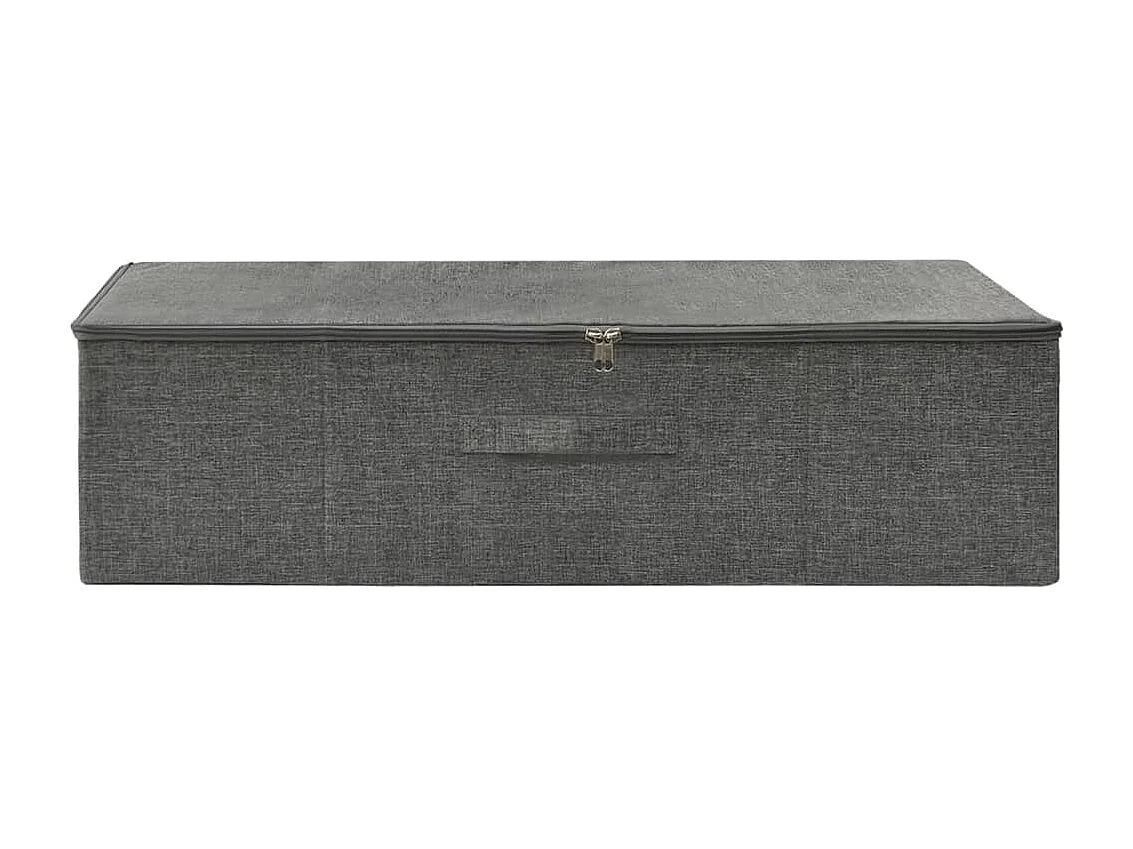 Boîte de rangement Tissu 70x40x18 cm Anthracite