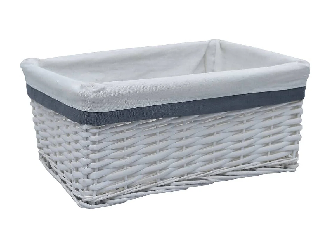 3-delige nestmandset van witte wilg