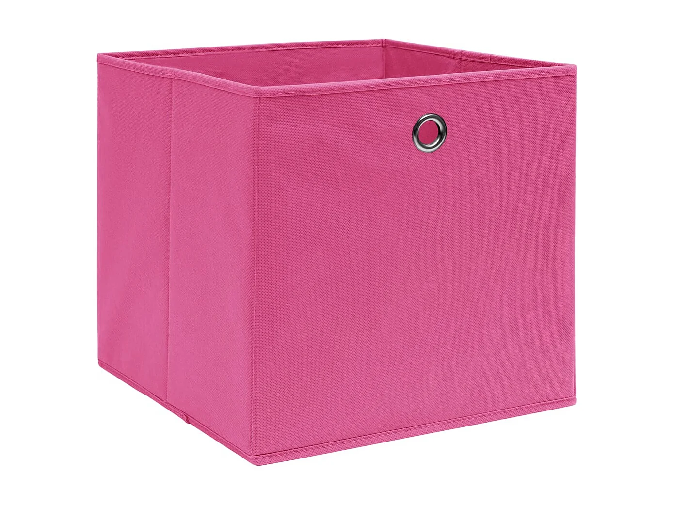 Boîtes de rangement 10 pcs Rose 32x32x32 cm Tissu