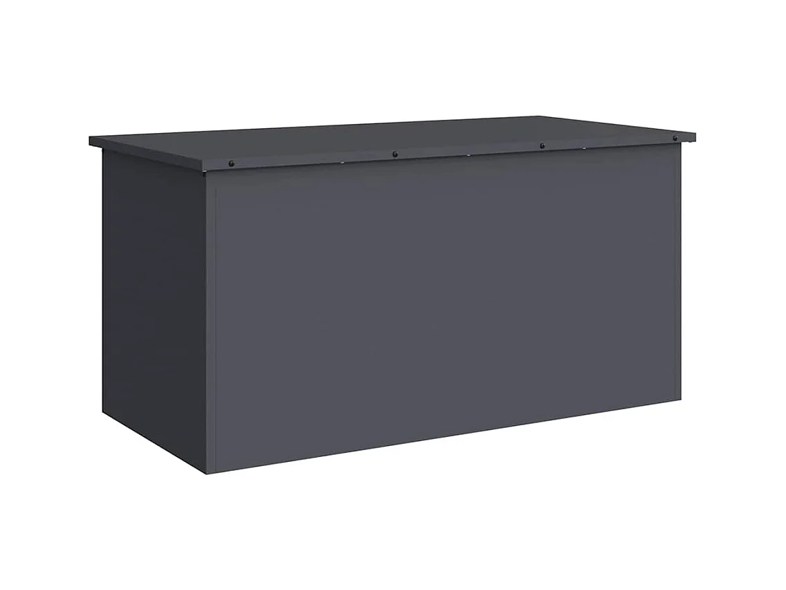 Boîte de Rangement Extérieure Anthracite 100 x 50.5 x 50 cm