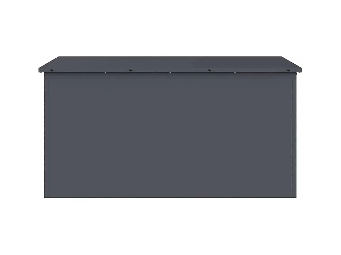 Boîte de Rangement Extérieure Anthracite 100 x 50.5 x 50 cm