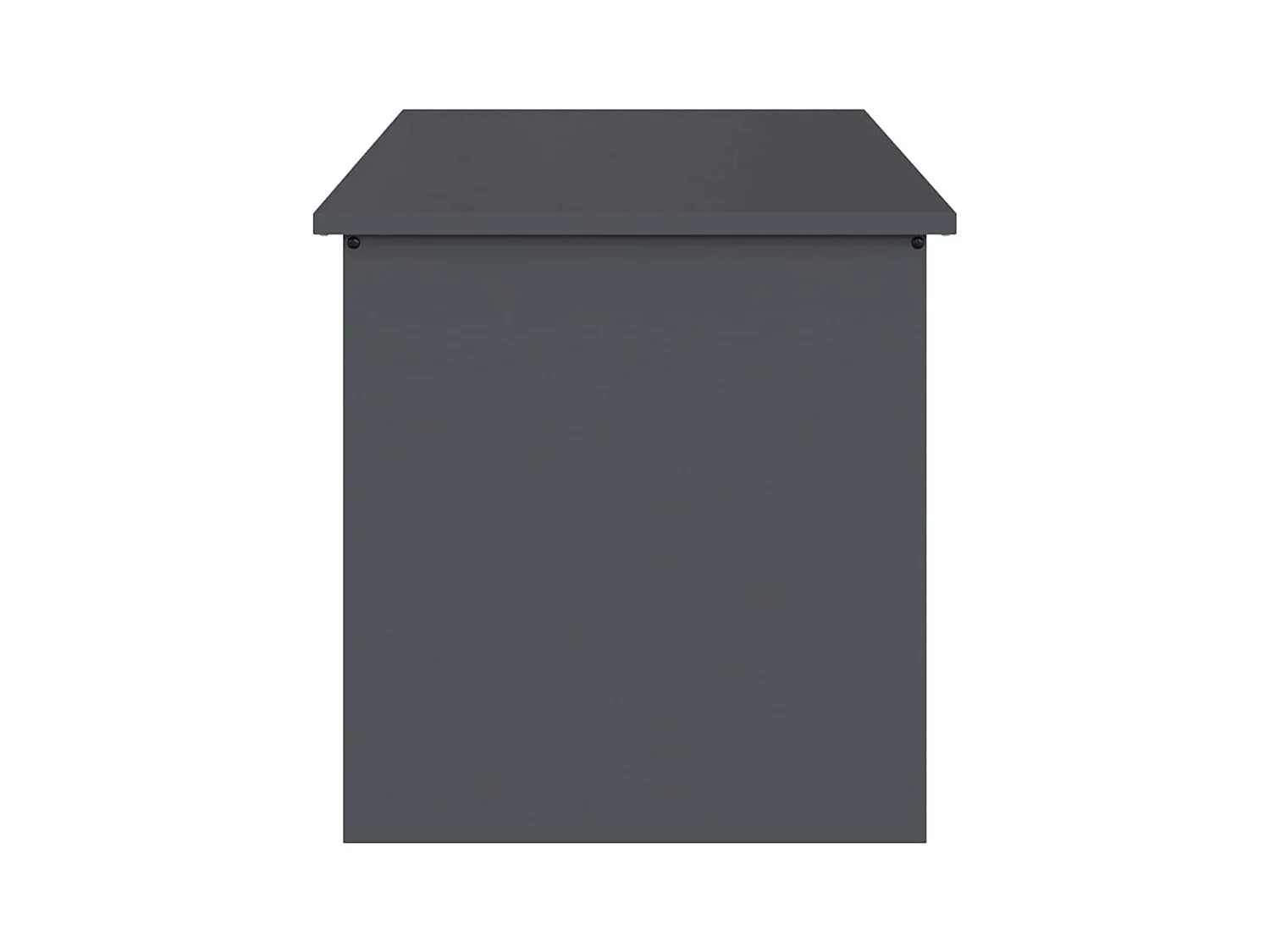 Boîte de Rangement Extérieure Anthracite 100 x 50.5 x 50 cm