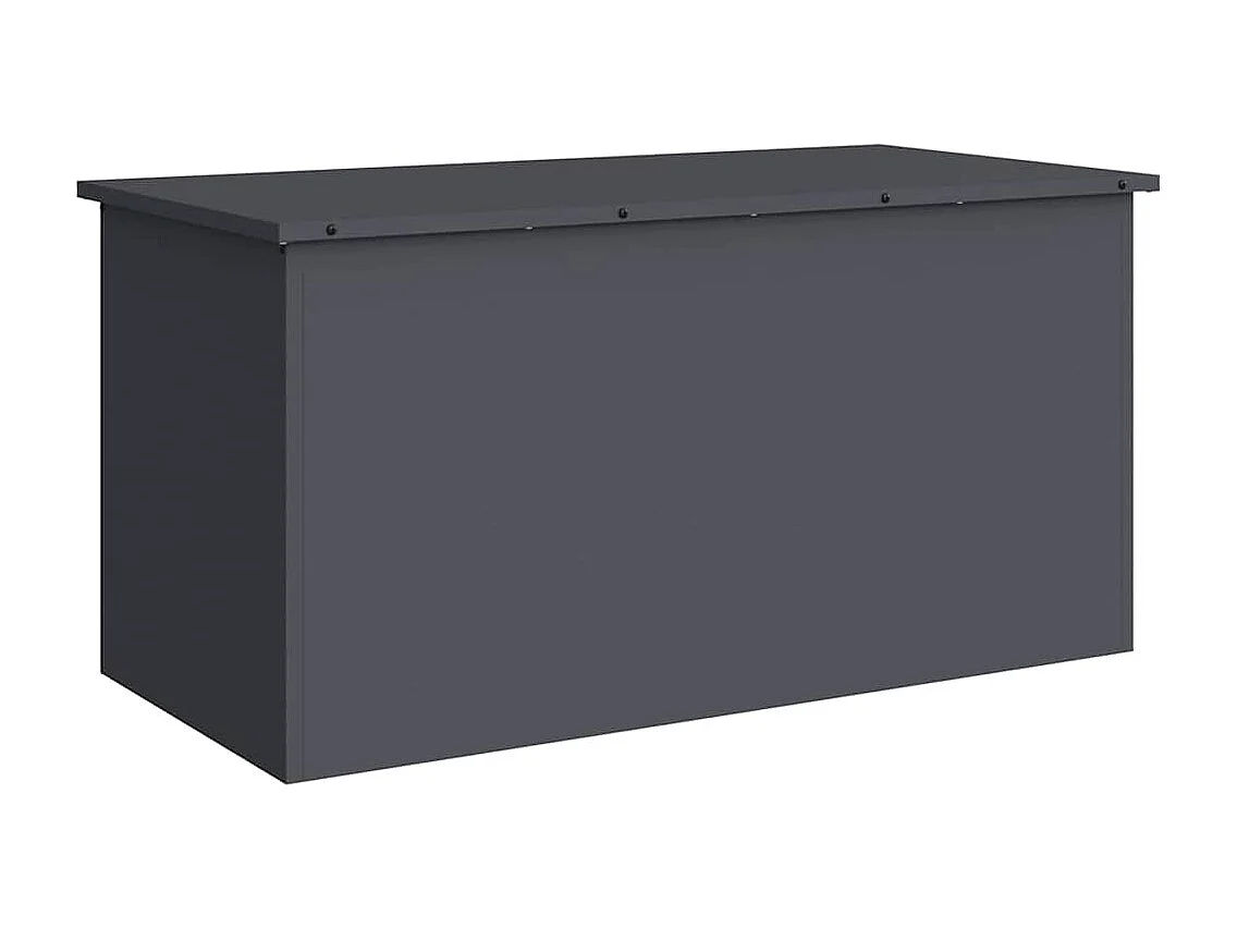 Boîte de Rangement Extérieure Anthracite 100 x 50.5 x 50 cm