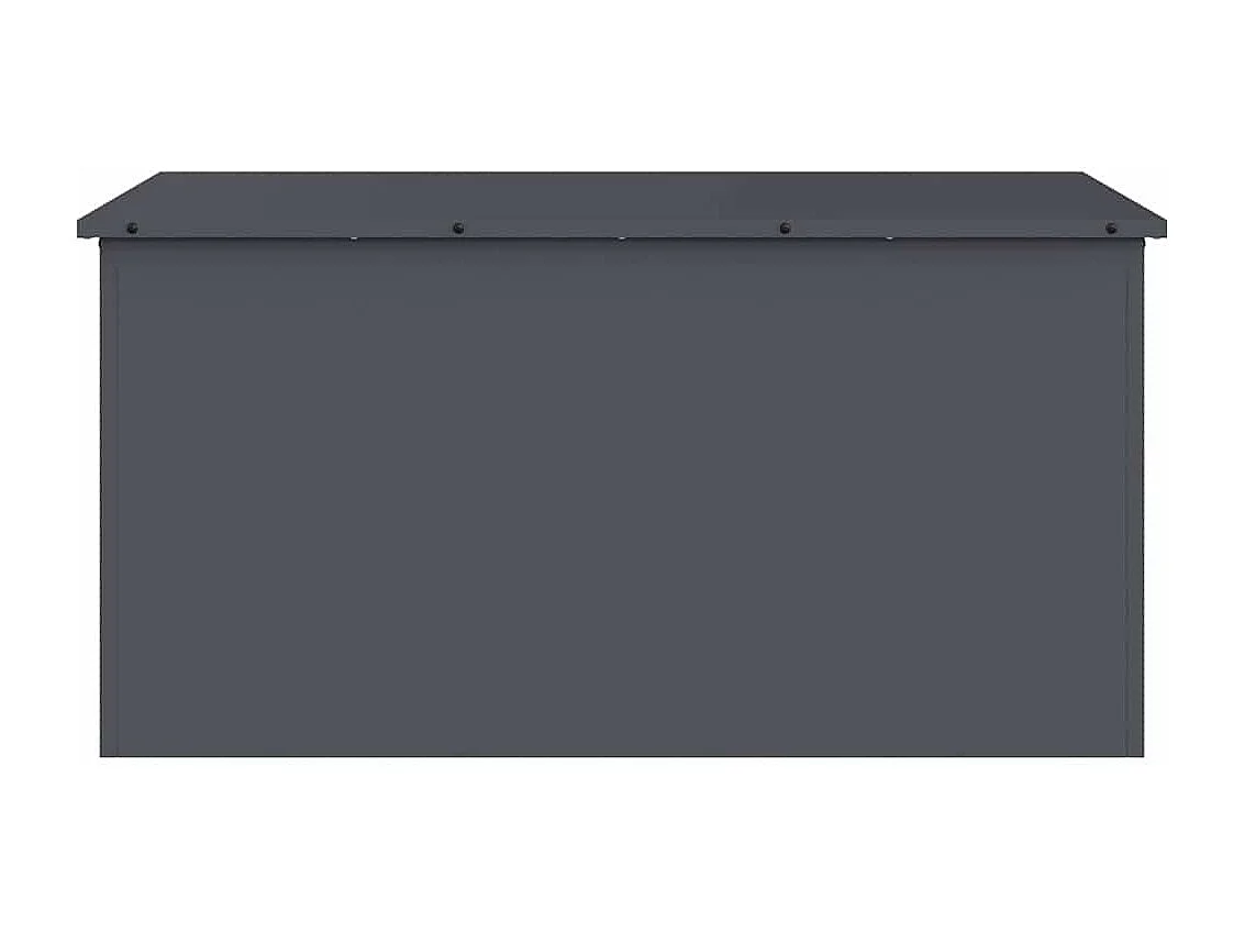 Boîte de Rangement Extérieure Anthracite 100 x 50.5 x 50 cm