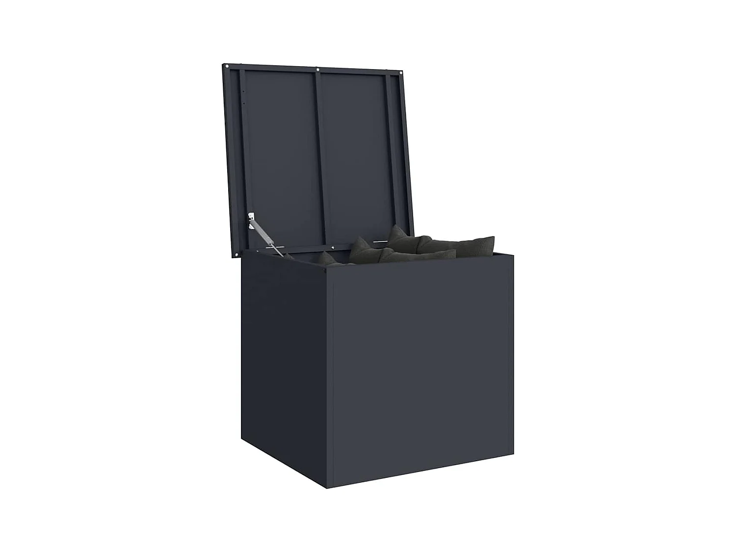 Boîte de Rangement Extérieure Anthracite 55 x 50.5 x 50 cm
