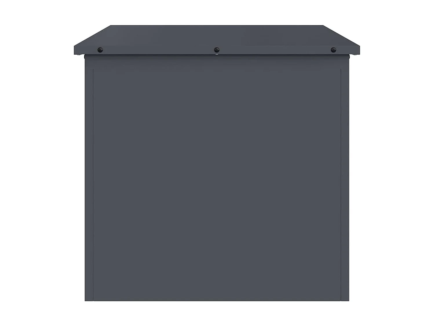 Boîte de Rangement Extérieure Anthracite 55 x 50.5 x 50 cm