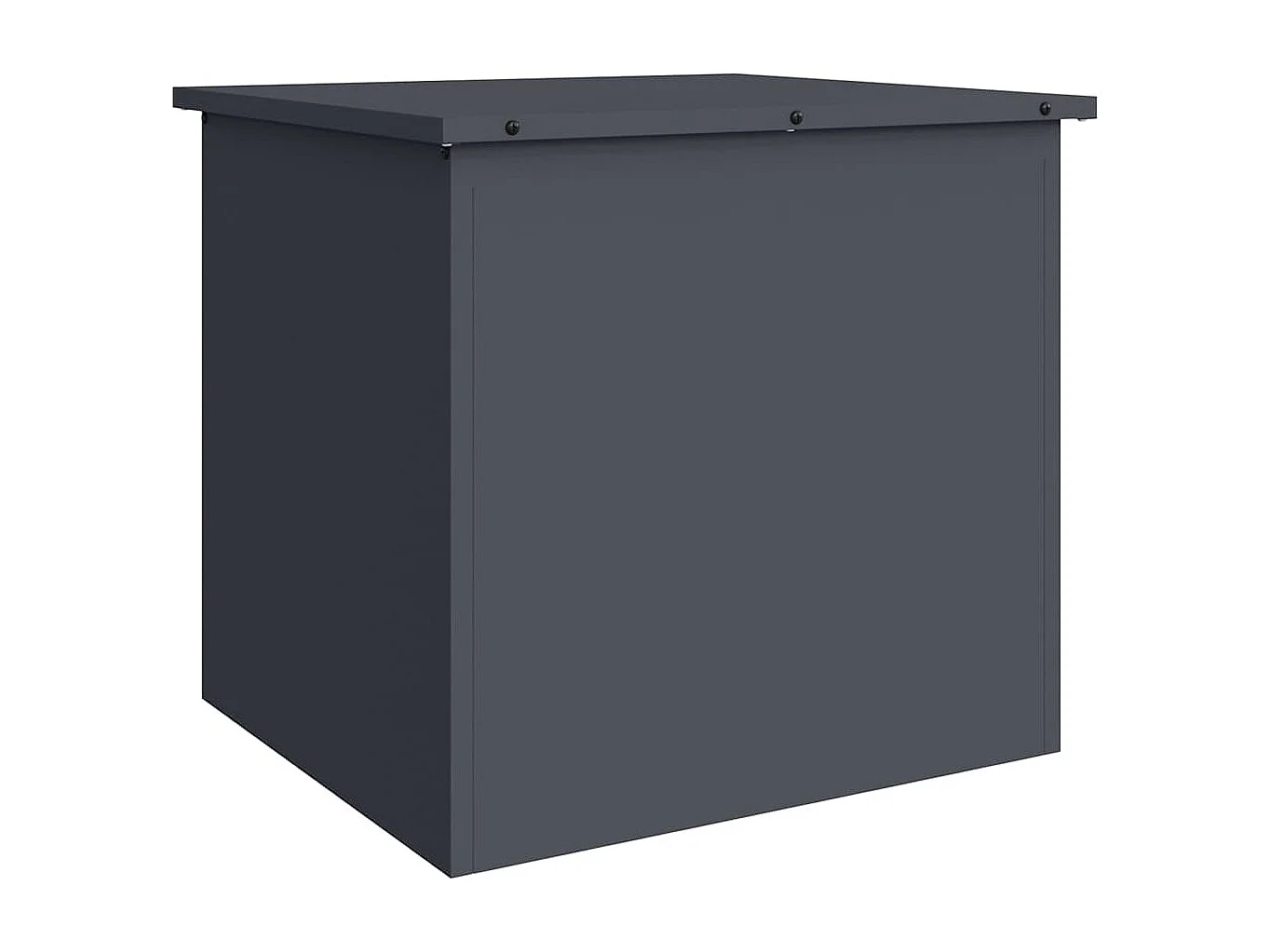 Boîte de Rangement Extérieure Anthracite 55 x 50.5 x 50 cm