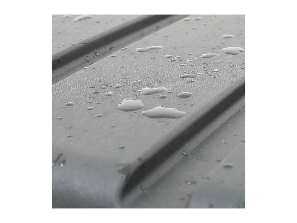 Boîte de rangement Noir 118x53x57 cm Polypropylène