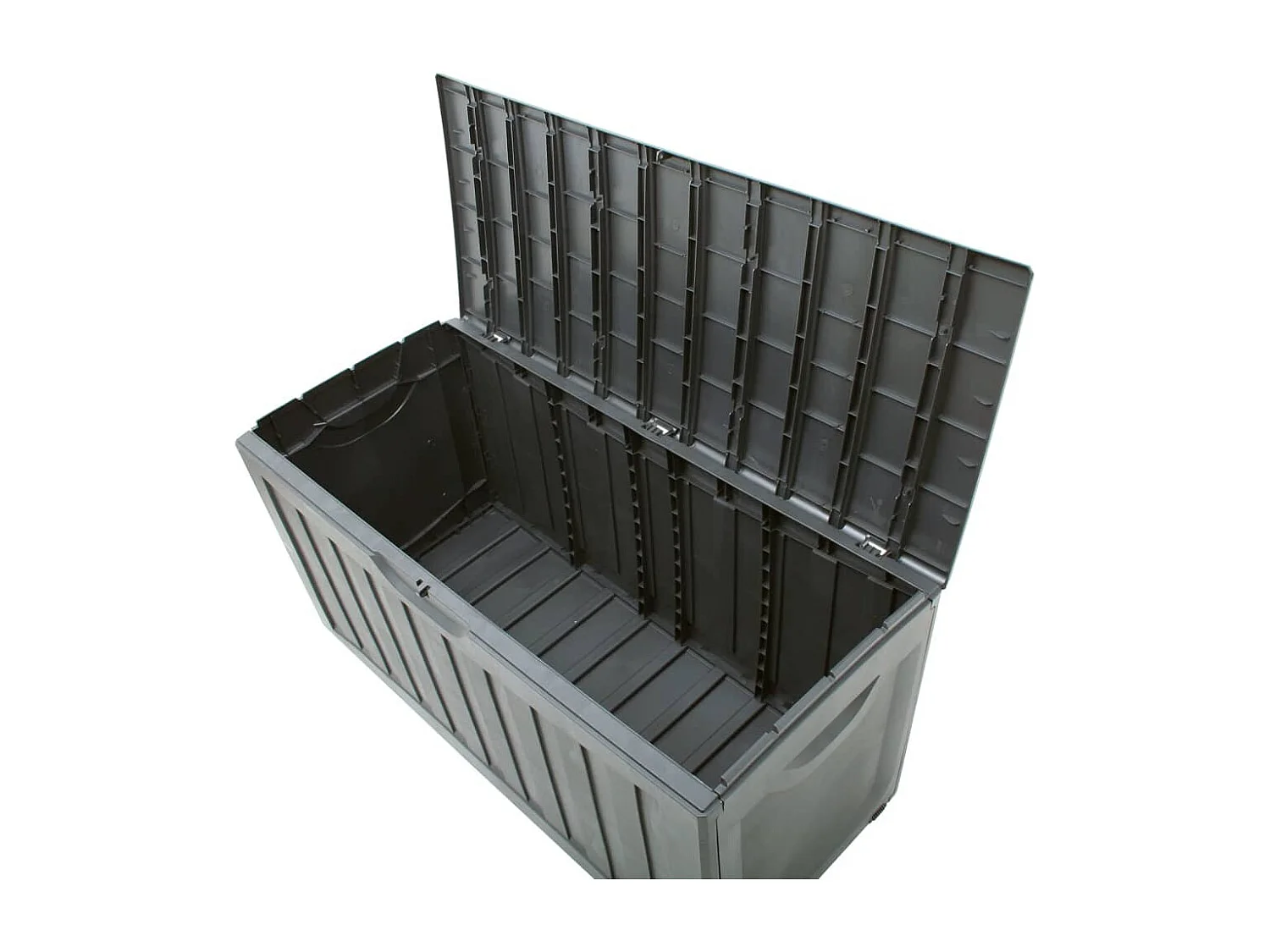 Zwarte opbergdoos 118x53x57 cm Polypropyleen