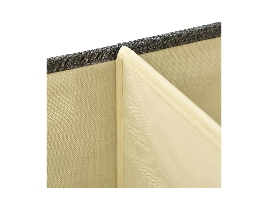 Boîte de rangement Tissu 50x30x25 cm Anthracite