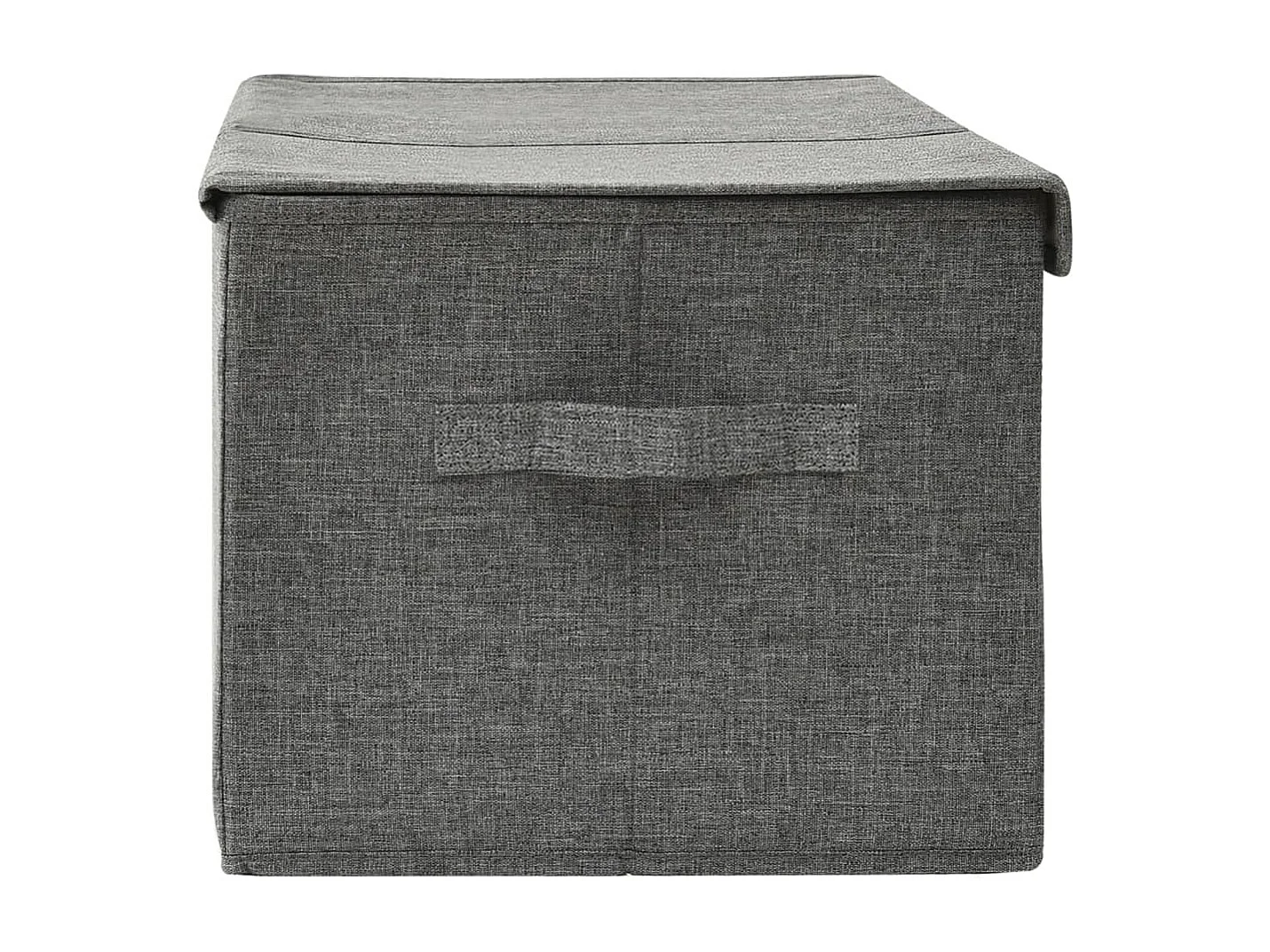 Boîte de rangement Tissu 50x30x25 cm Anthracite