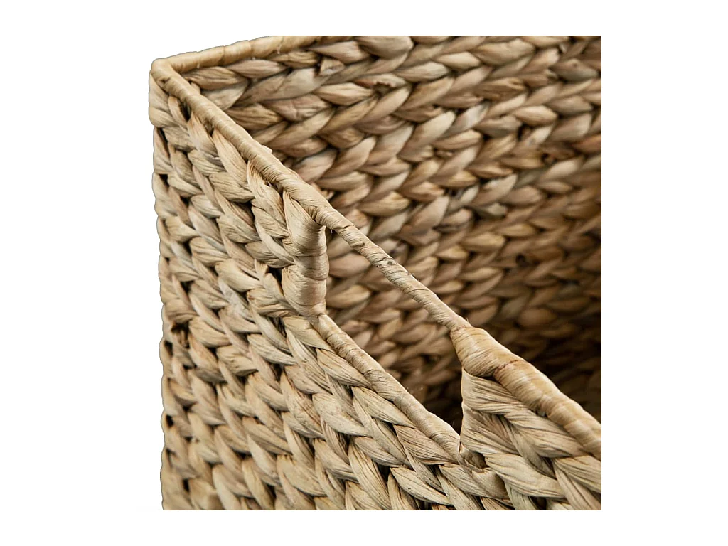 Panier de rangement 3 pcs Jacinthe d'eau