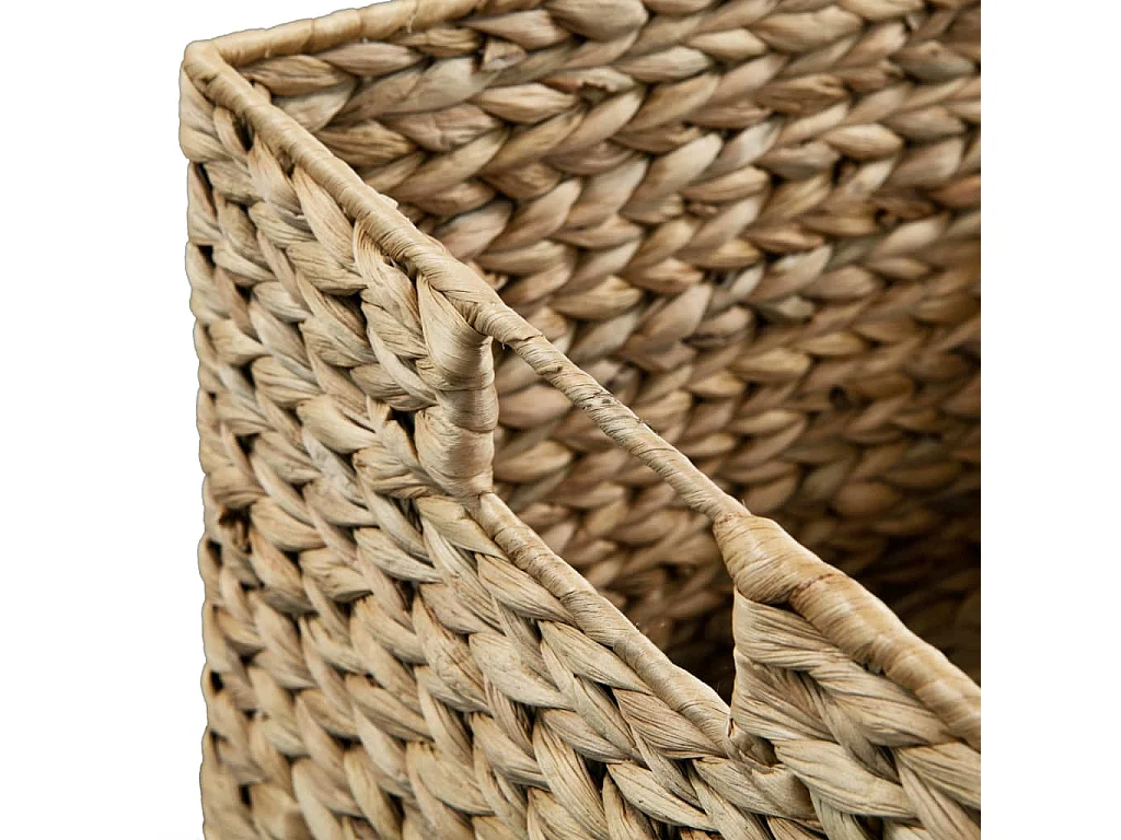 Panier de rangement 3 pcs Jacinthe d'eau