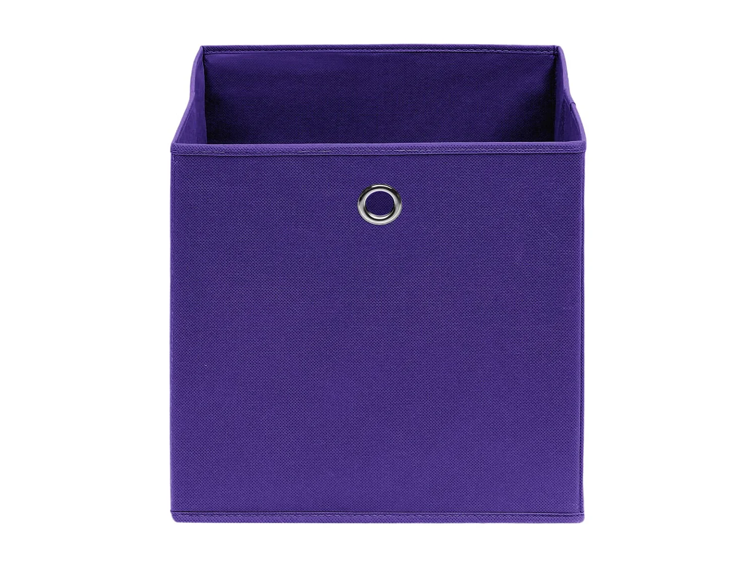 Boîtes de rangement 4 pcs Violet 32x32x32 cm Tissu