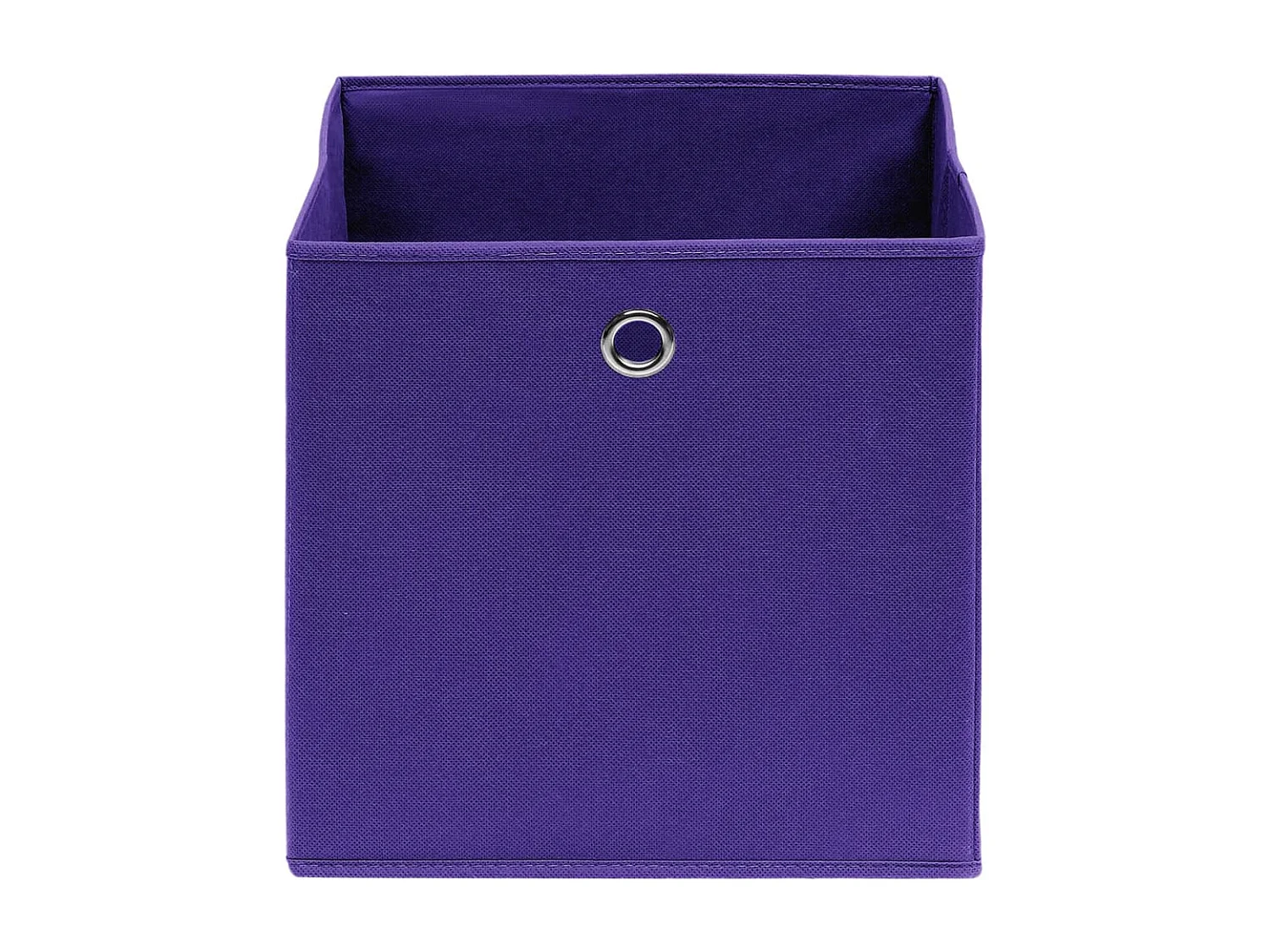 Boîtes de rangement 4 pcs Tissu intissé 28x28x28 cm Violet