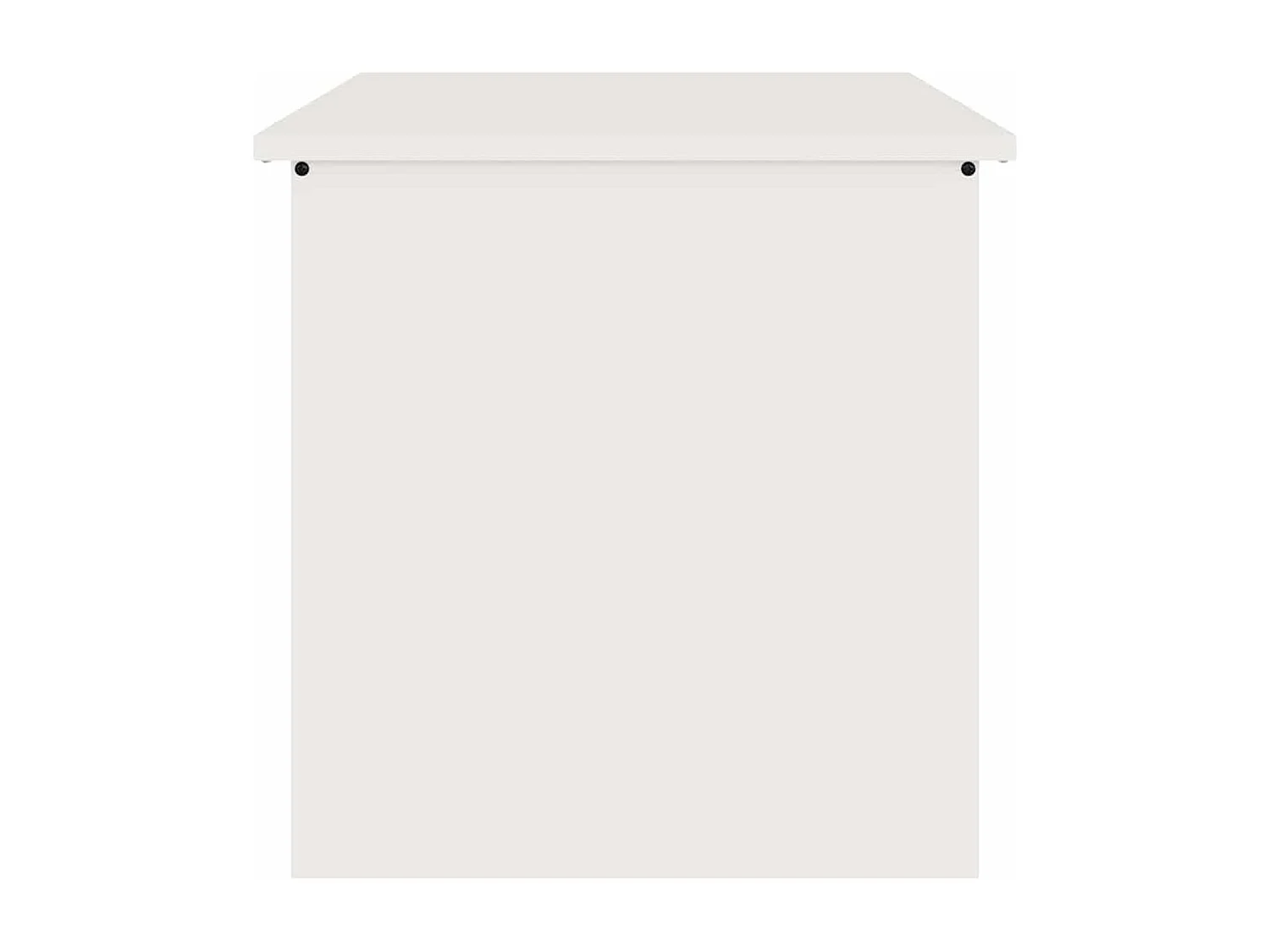 Boîte de Rangement Extérieure Blanc 55 x 50.5 x 50 cm