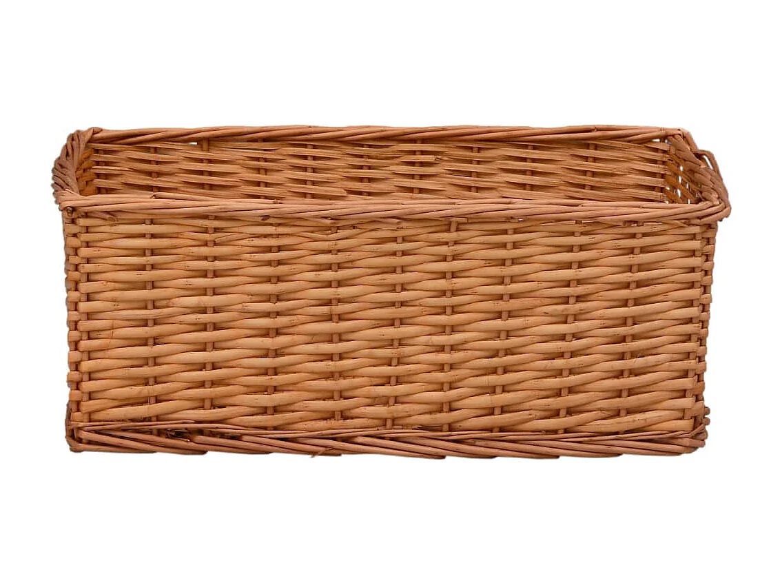 Ensemble de paniers gigognes 4 pcs Marron Saule