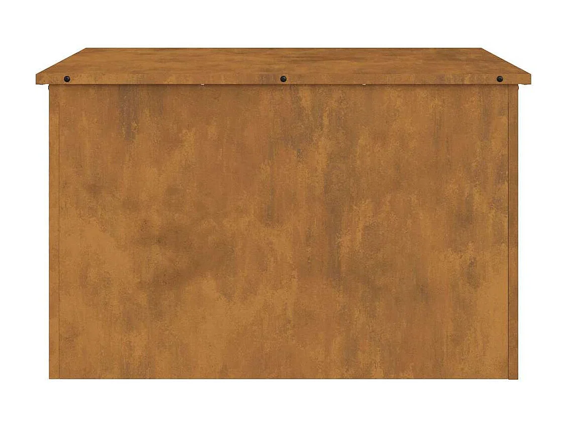 Boîte de Rangement Extérieure Marron 80 x 50.5 x 50 cm