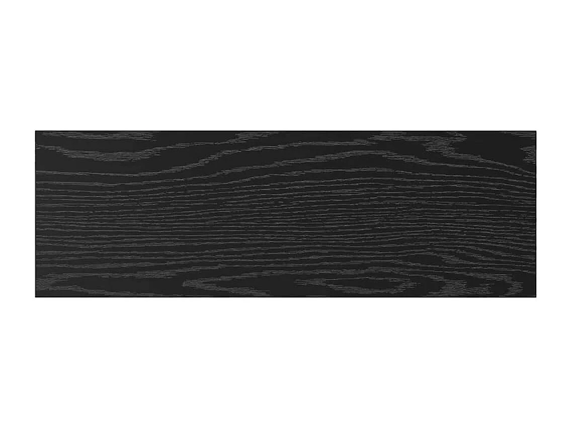 Étagère à livres 4 pcs Noir 60 x 20 x 1.5 cm Bois d'ingénierie