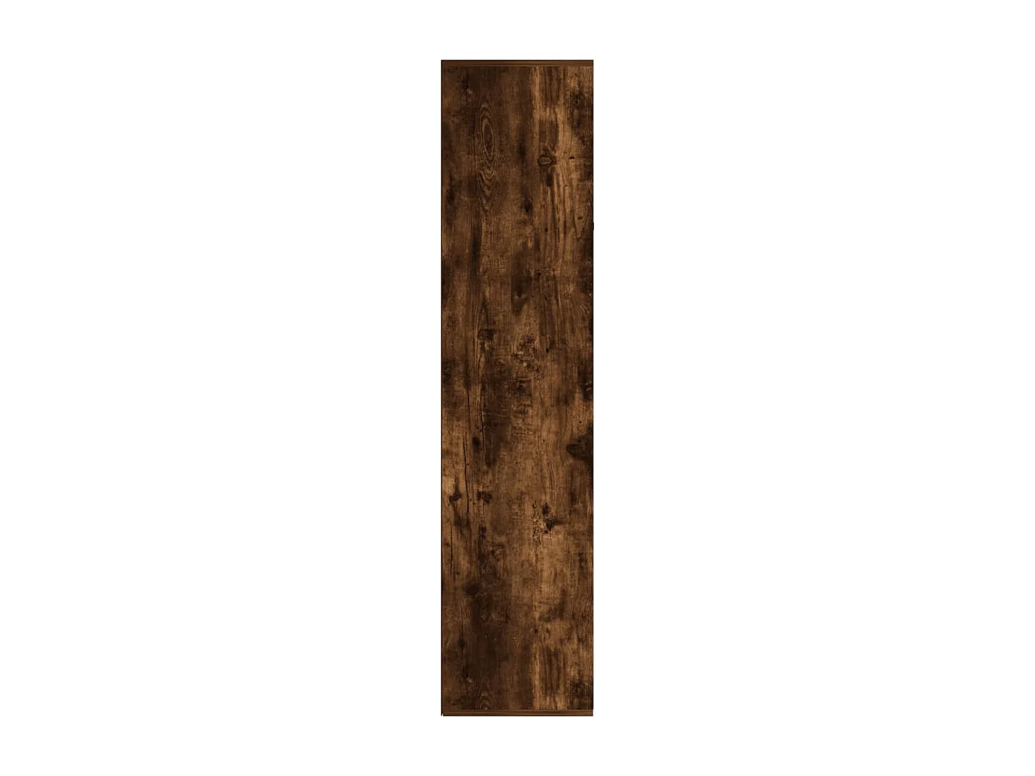 Bibliothèque/Buffet Chêne fumé 66x30x130 cm Bois d'ingénierie