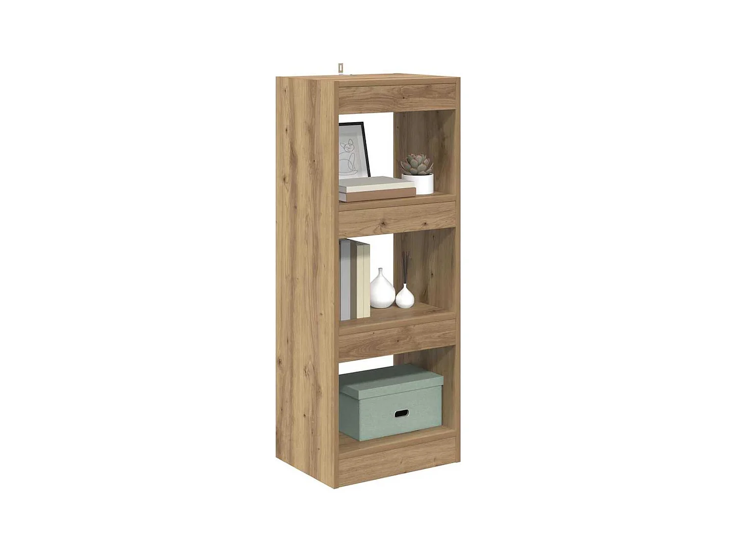 Libreria artigianale in rovere 40 x 30 x 103 cm Legno ingegnerizzato