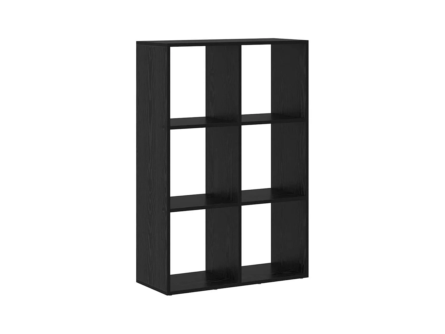 Bibliothèque Chêne noir 69.5 x 29 x 103.5 cm Bois d'ingénierie