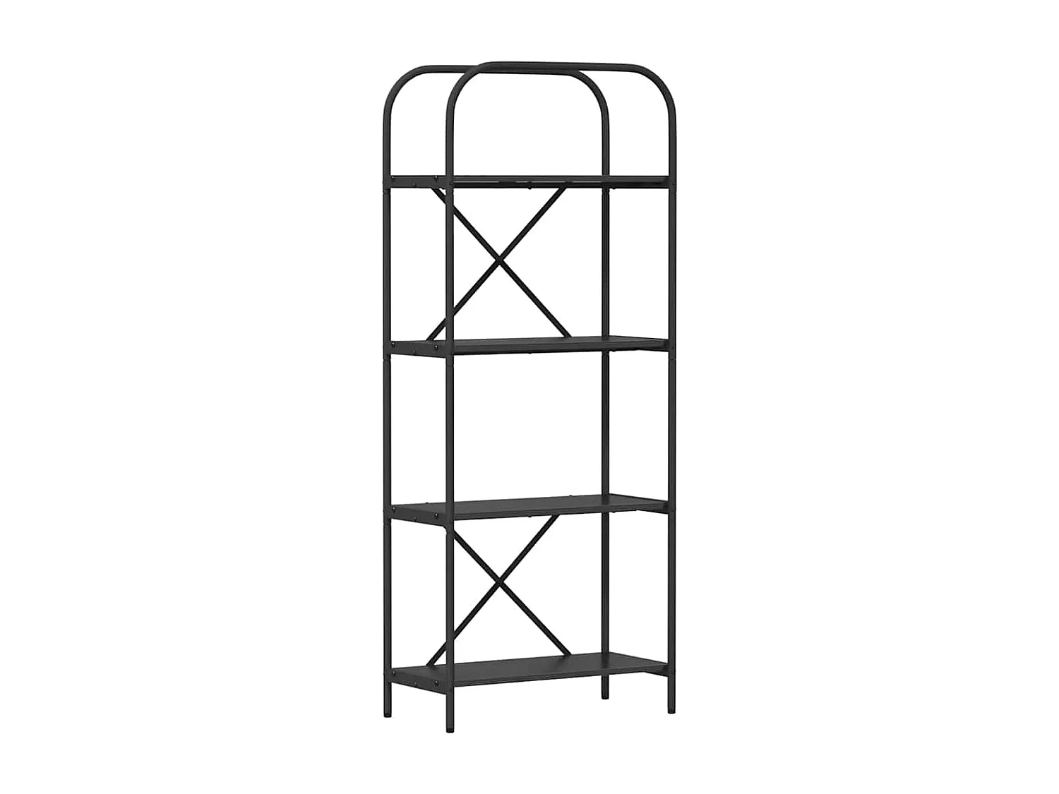 Étagère Chêne noir 60 x 30 x 146 cm Bois d'ingénierie