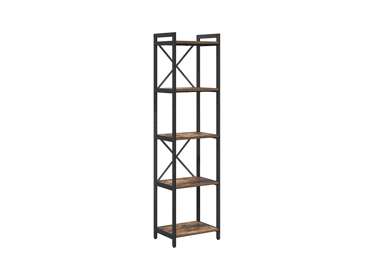 Bibliothèque Chêne fumé 40 x 30 x 153 cm Bois d'ingénierie