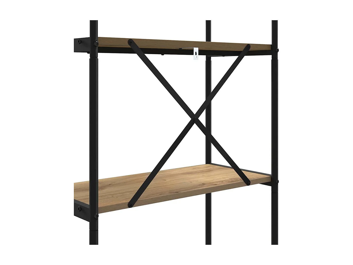 Étagère chêne artisanal 80 x 30 x 109 cm Bois d'ingénierie