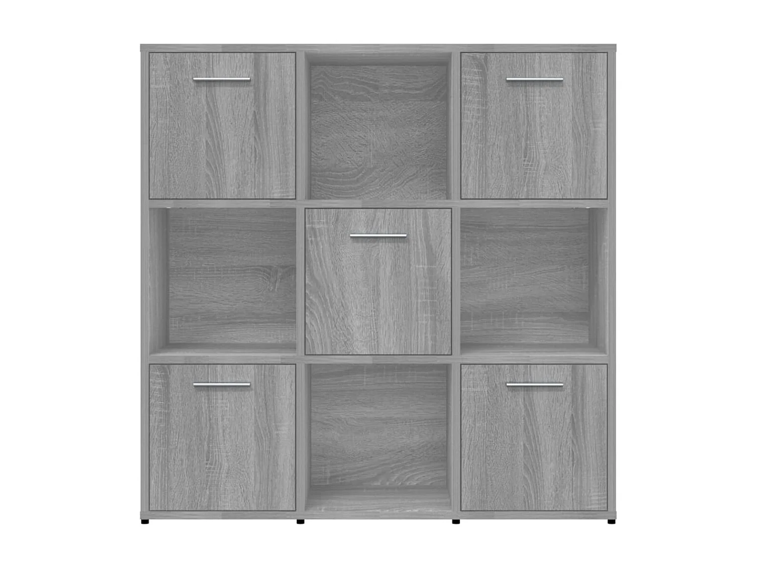 Libreria Sonoma Grey 90x30x90 cm in legno ingegnerizzato