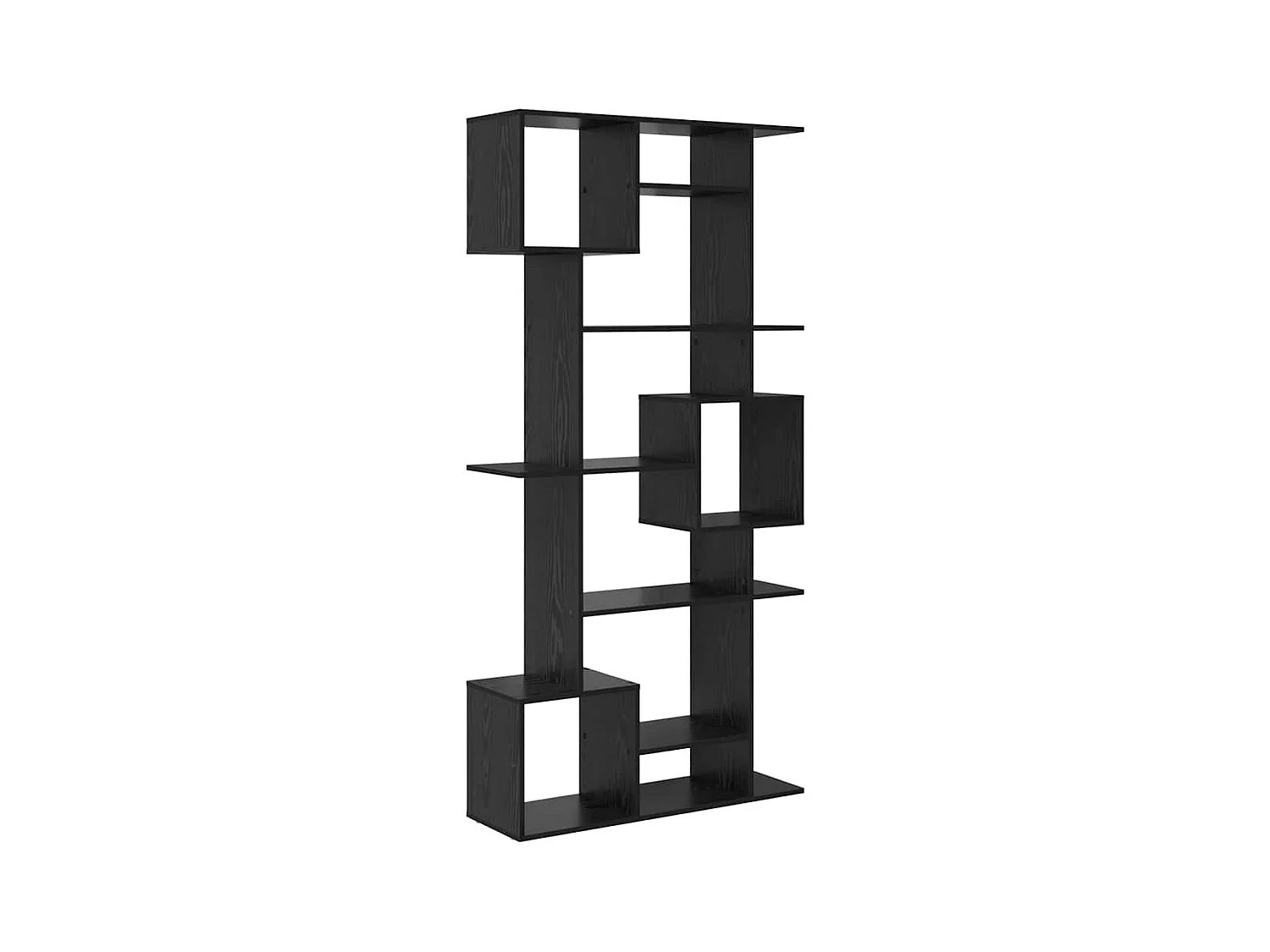 Bibliothèque Chêne noir 92 x 29 x 188 cm Bois d'ingénierie