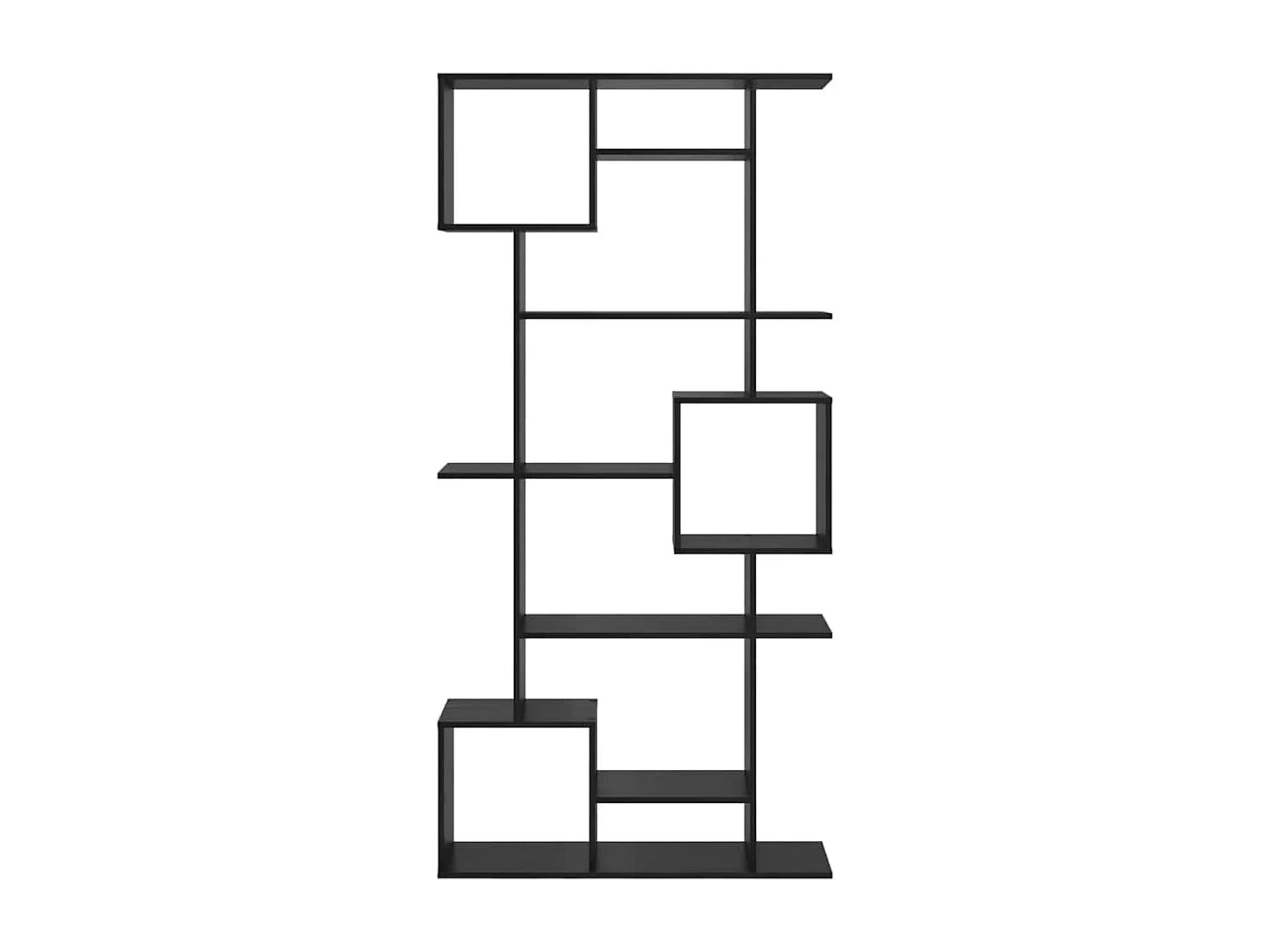 Bibliothèque Chêne noir 92 x 29 x 188 cm Bois d'ingénierie