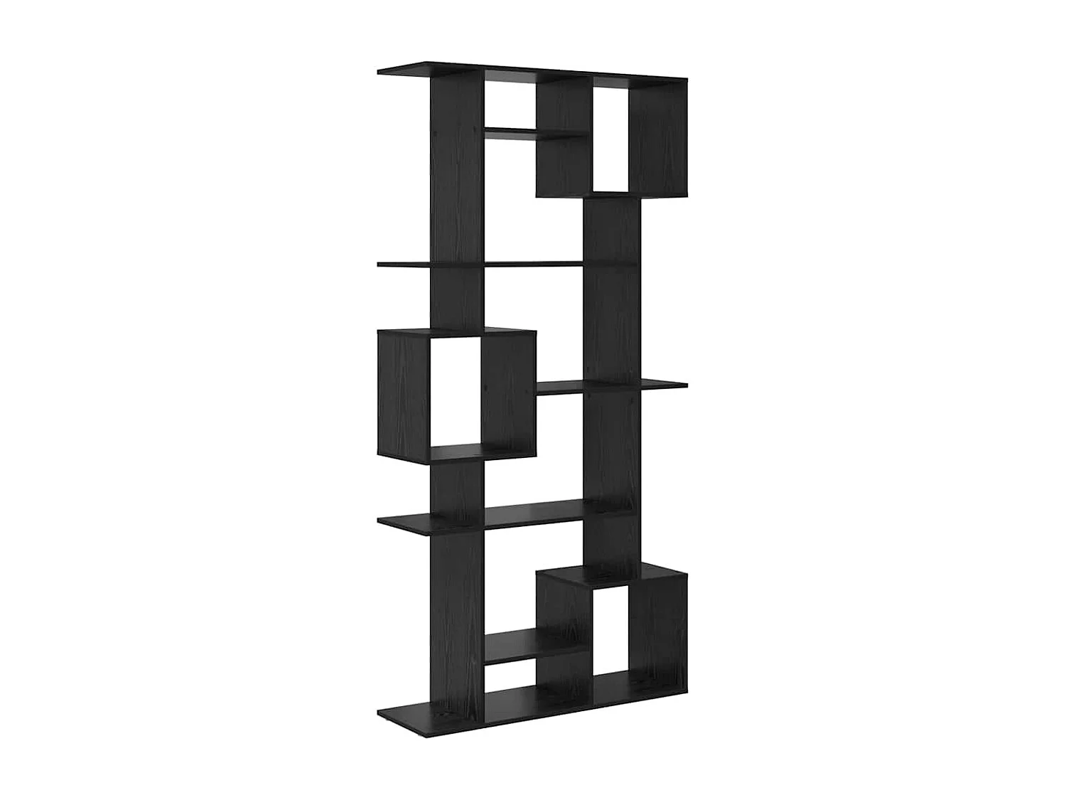 Bibliothèque Chêne noir 92 x 29 x 188 cm Bois d'ingénierie