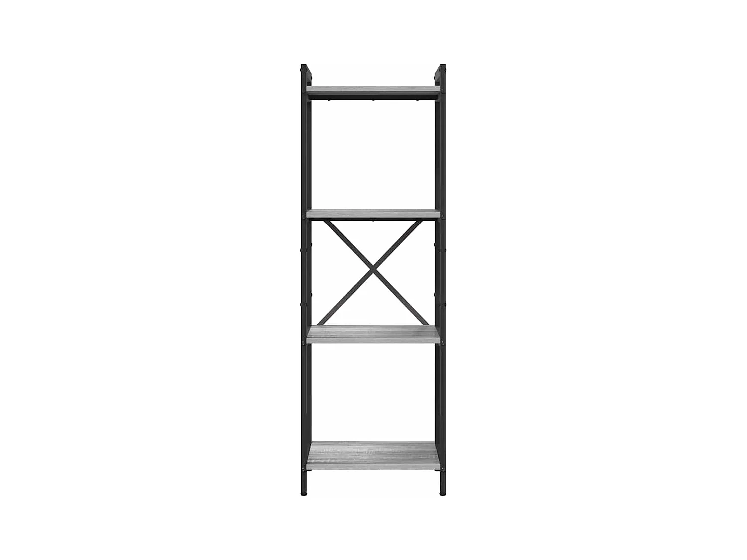 Bibliothèque Sonoma gris 40 x 30 x 118 cm Bois d'ingénierie