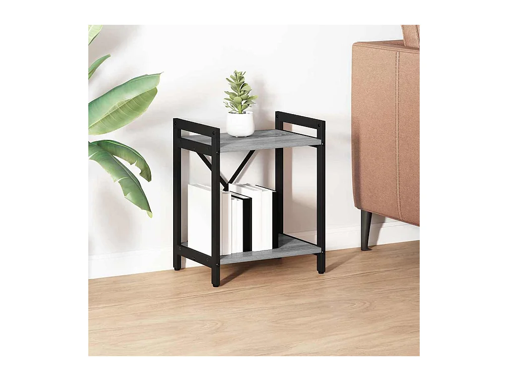 Sonoma Grey Boekenkast 40 x 30 x 48,5 cm Bewerkt hout