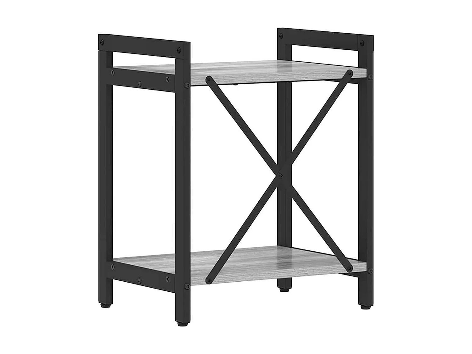 Sonoma Grey Boekenkast 40 x 30 x 48,5 cm Bewerkt hout