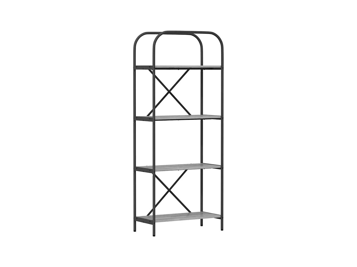 Étagère Sonoma gris 60 x 30 x 146 cm Bois d'ingénierie